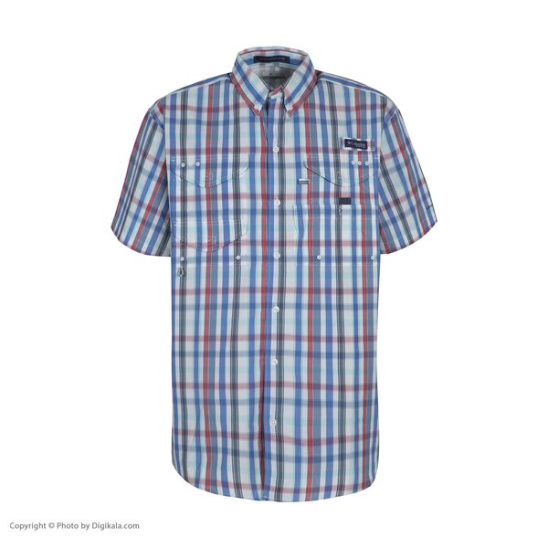 پیراهن آستین کوتاه مردانه کلمبیا مدل fm7272-480