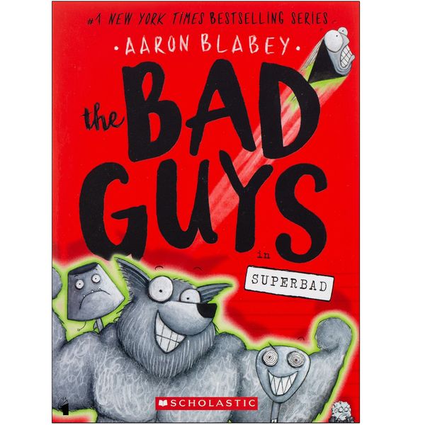 کتاب bad guys 8 اثر Aaron Blabey انتشارات معیار علم