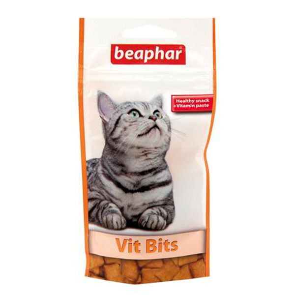 غذا تشویقی گربه بیفار مدل vit-bits وزن 35 گرم