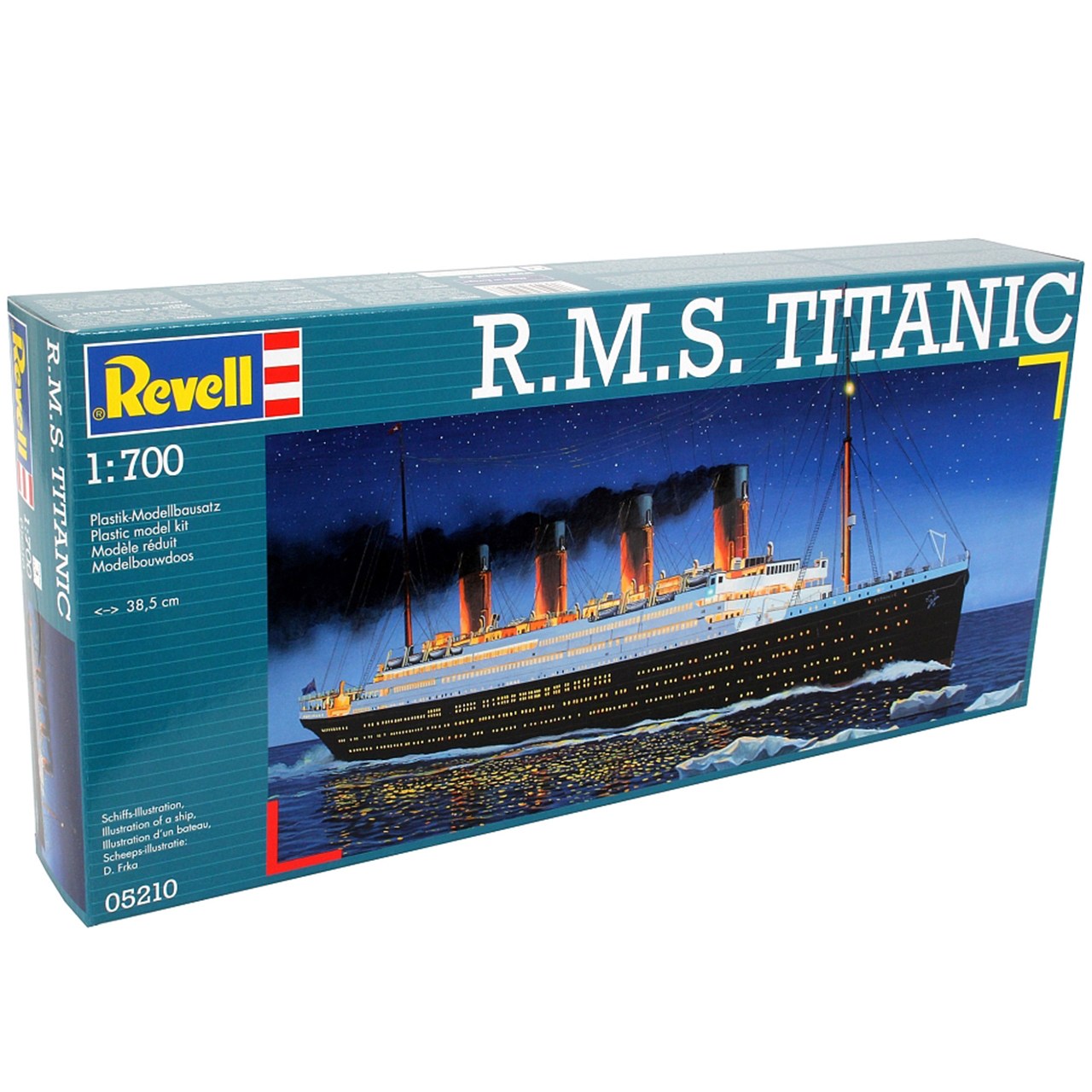 مدل‌ سازی ریول مدل R.M.S. Titanic