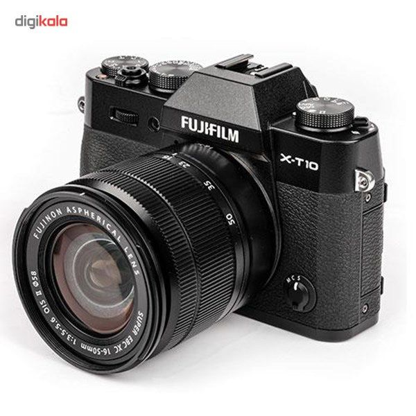 دوربین دیجیتال بدون آینه فوجی فیلم مدل X-T10 به همراه لنز 16-50 و 50-230 میلی‌متر