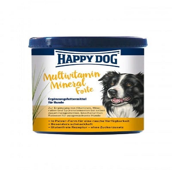مولتی ویتامین سگ هپی داگ مدل mineral forte وزن 400 گرم