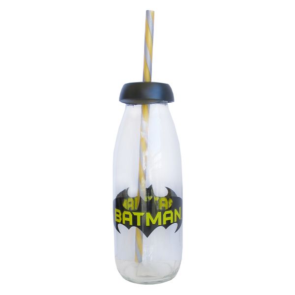 بطری کودک هروین مدل Batman کد 111715 گنجایش 0.5 لیتر