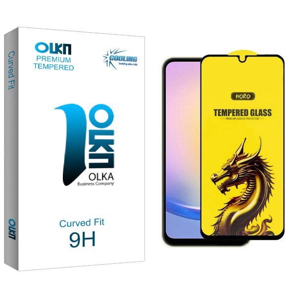 محافظ صفحه نمایش کولینگ مدل Olka Y-Horo مناسب برای گوشی موبایل سامسونگ Galaxy A25