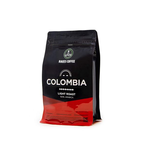 دانه قهوه کلمبیا لایت روست رئیس 250 گرم