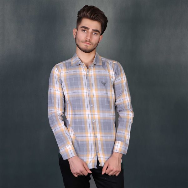 پیراهن آستین بلند مردانه پیکی پوش مدل M02545