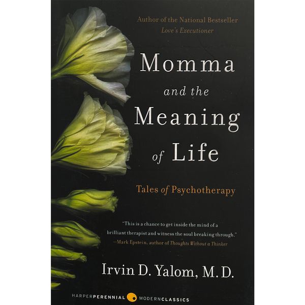 کتاب  Momma and the meaning of life اثر Irvin D.yalom انتشارات معیار علم