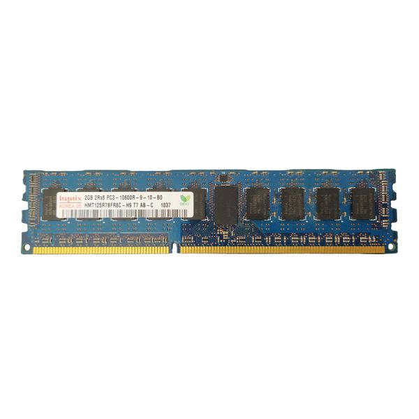 رم سرور DDR3 تک کاناله 1333 مگاهرتز CL9 هاینیکس مدل HMT125R7TFR8C-H9 T7 AB-C ظرفیت 2 گیگابایت