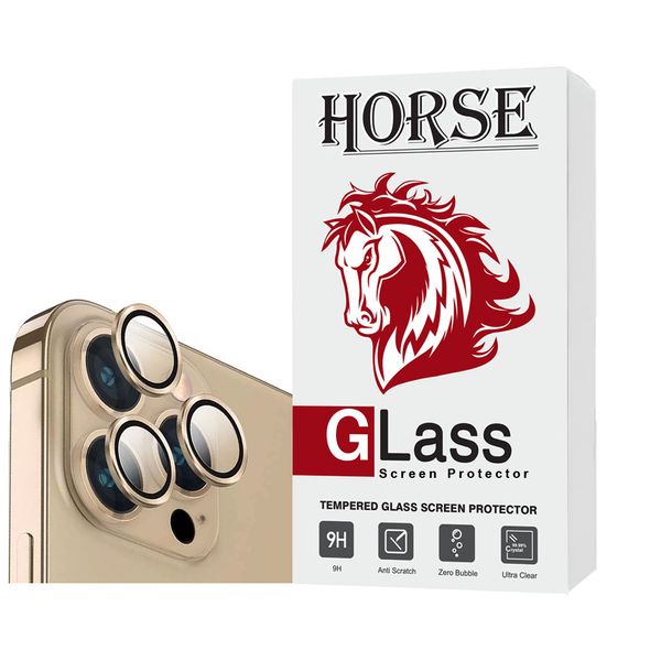 محافظ لنز دوربین هورس مدل RINGISLHR مناسب برای گوشی موبایل اپل iPhone 12 Pro / iPhone 11 Pro Max / iPhone 11 Pro