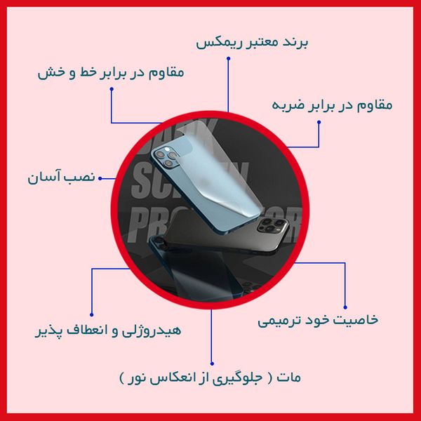 محافظ پشت گوشی مات ریمکس مدل HyMTT مناسب برای گوشی موبایل آنر X9b