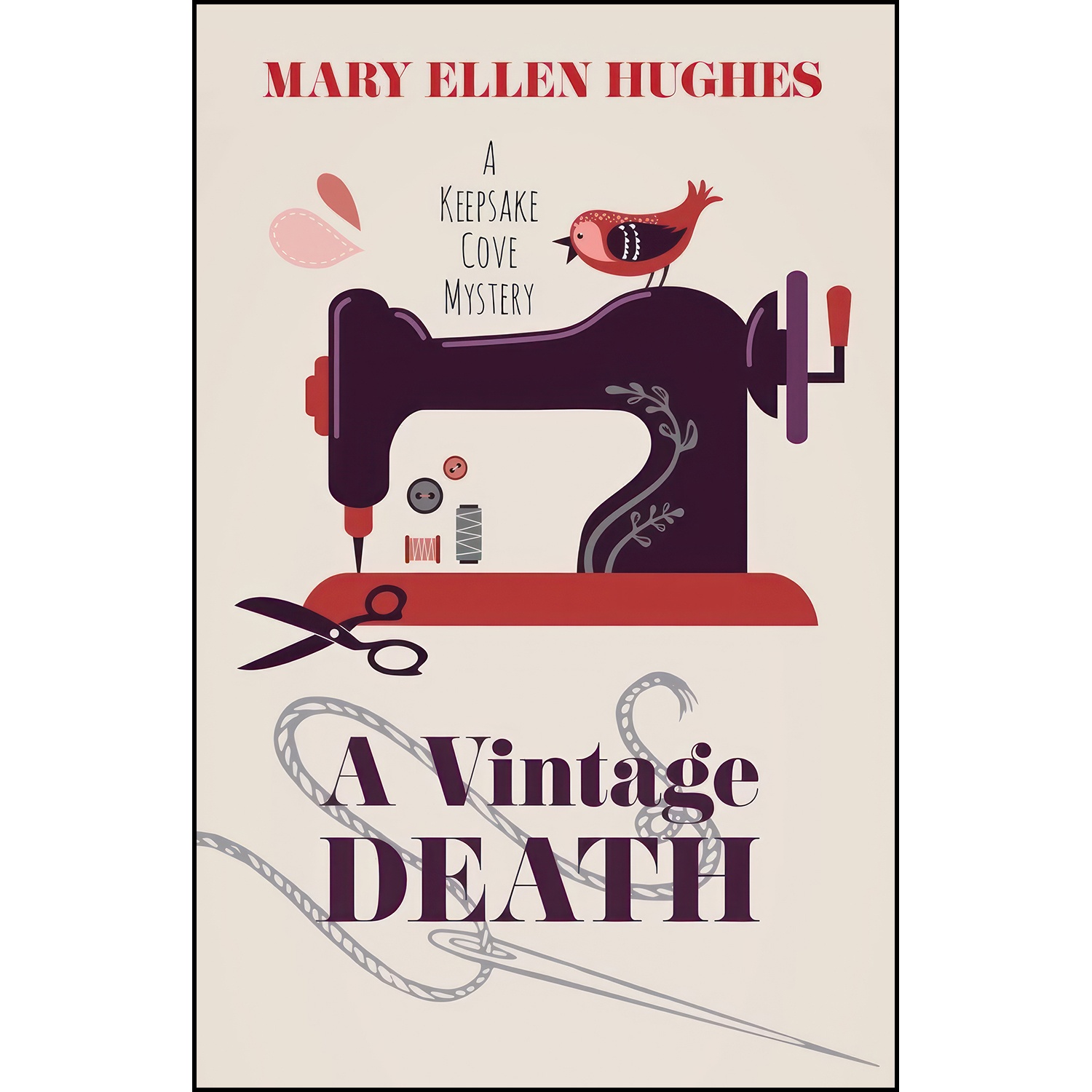 کتاب A Vintage Death  اثر Mary Ellen Hughes انتشارات Wheeler Publishing Large Print