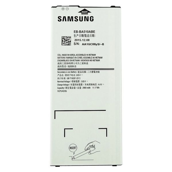 باتری موبایل مناسب برای سامسونگ مدل Galaxy A5 2016 با ظرفیت 2900mAh