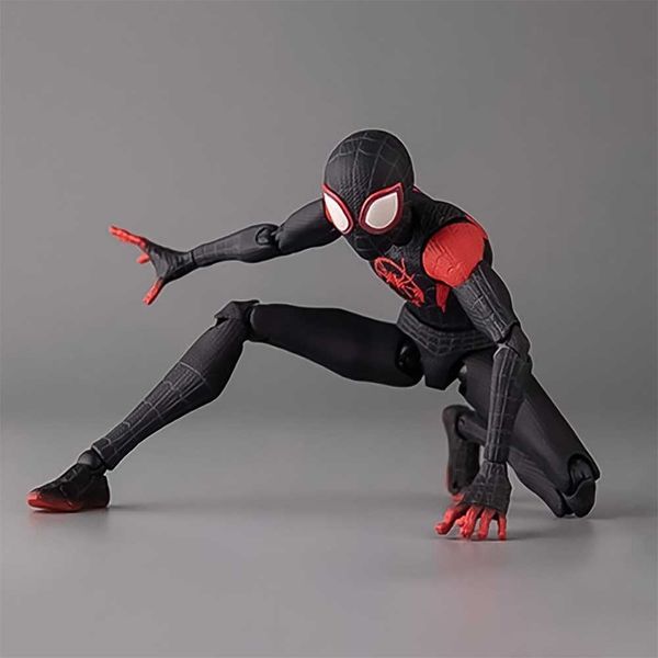 اکشن فیگور مدل اسپایدرمن مایلز مورالز Spiderman Marvel Miles Morales SV-ACT