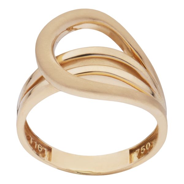 انگشتر طلا 18 عیار زنانه طلای مستجابی مدل 20153