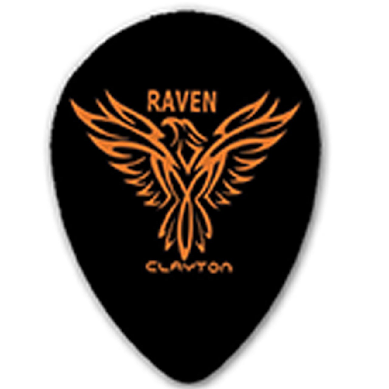 پیک گیتار الکتریک کلایتون مدل Raven 0.50 طرح اشکی