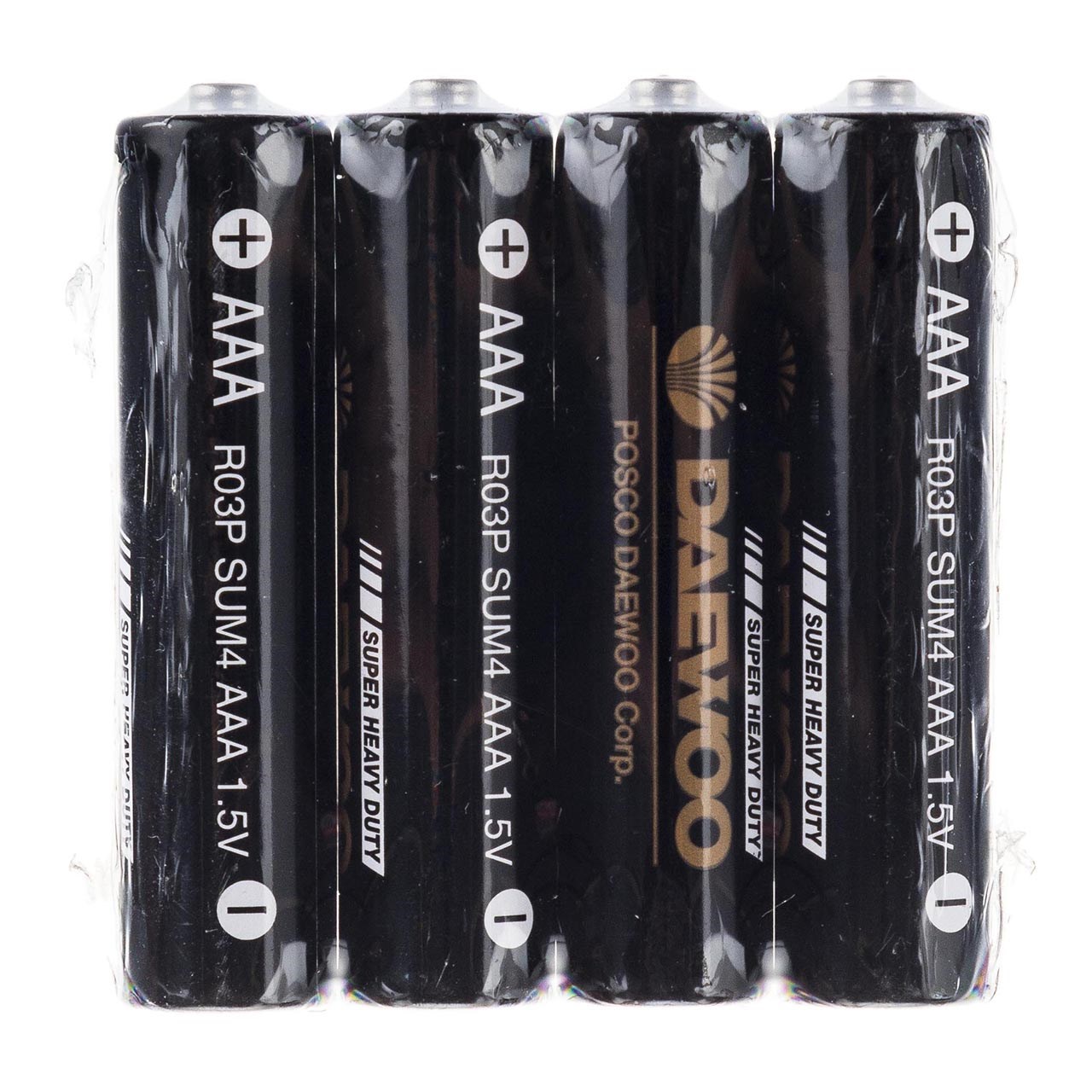 باتری نیم قلمی دوو مدل Super Heavy Duty بسته 4 عددی