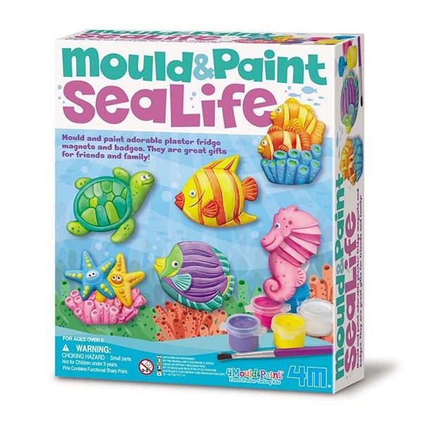 کیت آموزشی 4ام مدل Mould And Paint Sea Life 03511