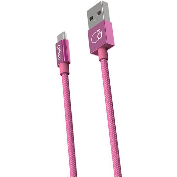 کابل تبدیل USB به microUSB آدام المنتس مدل Metal 120 به طول 1.2 متر