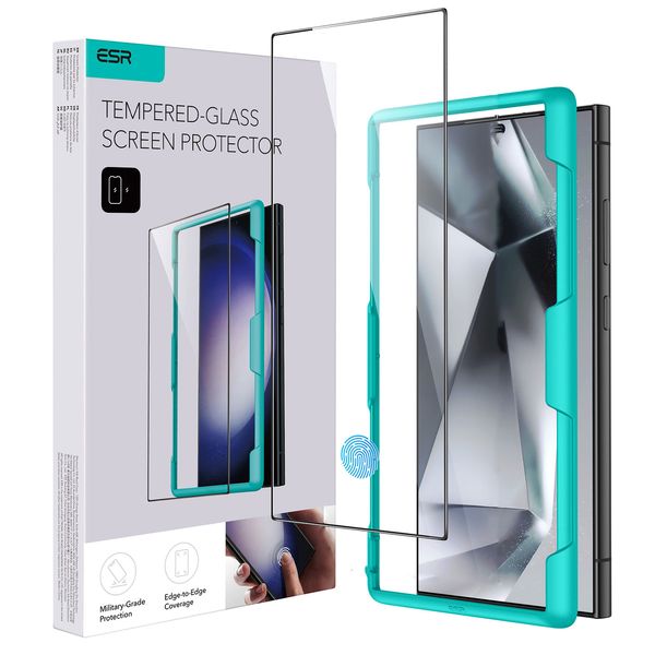 محافظ صفحه نمایش ای اِس آر مدل Tempered-Glass مناسب برای گوشی موبایل سامسونگ Galaxy S24 Ultra