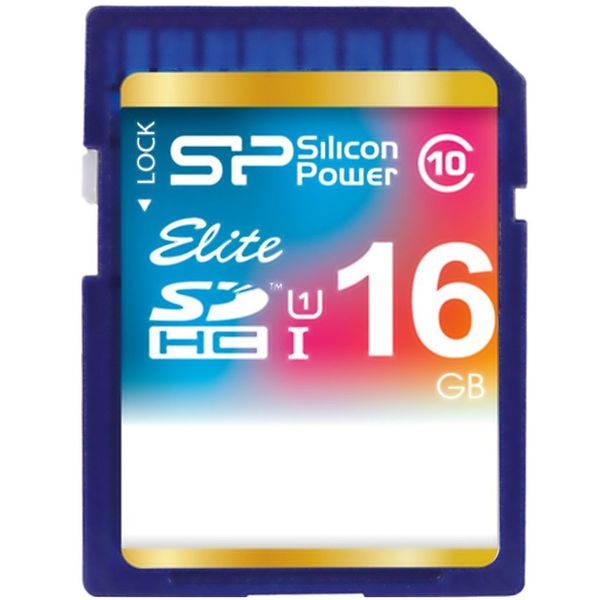 کارت حافظه سیلیکون پاور مدل Elite کلاس 10 استاندارد UHS-I U1 سرعت 40MBps - 16GB