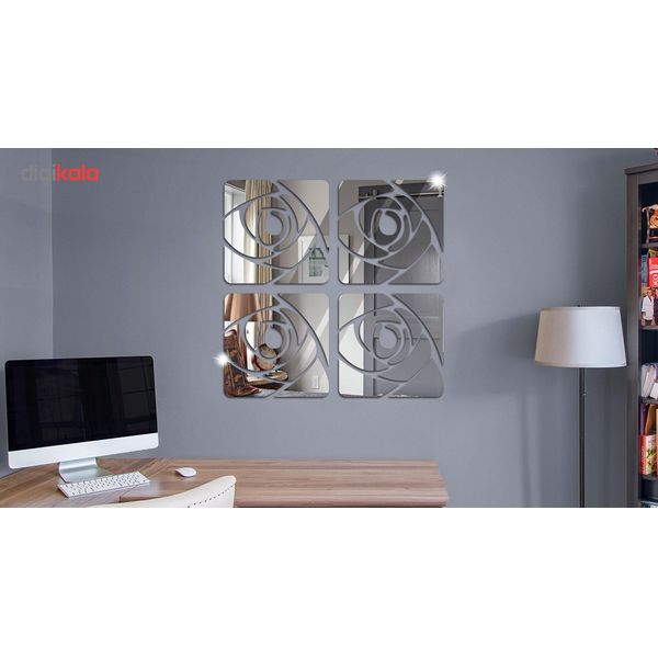 موللتی استایل طرح آینه کارا دیزاین مدل A02 مولتی استایل طرح سایز 130x30 سانتیمتر