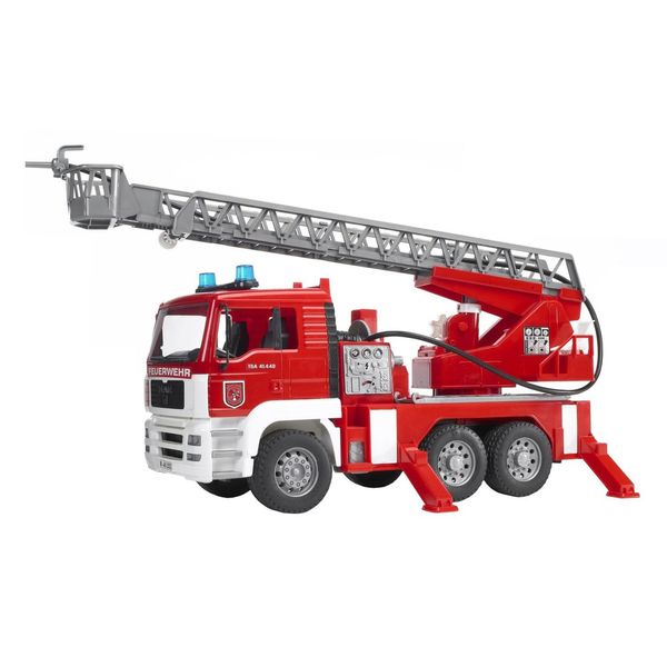 ماشین بازی برودر مدل Man Fire Engine