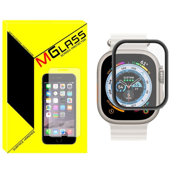 محافظ صفحه نمایش نانو ام‌گلس مدل Pmma-MG مناسب برای ساعت هوشمند بلک تایم MX9 Ultra 2