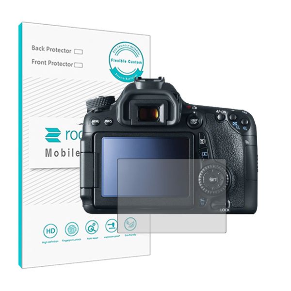 محافظ صفحه نمایش دوربین شفاف راک اسپیس مدل HyGEL  مناسب برای دوربین عکاسی کانن 70D