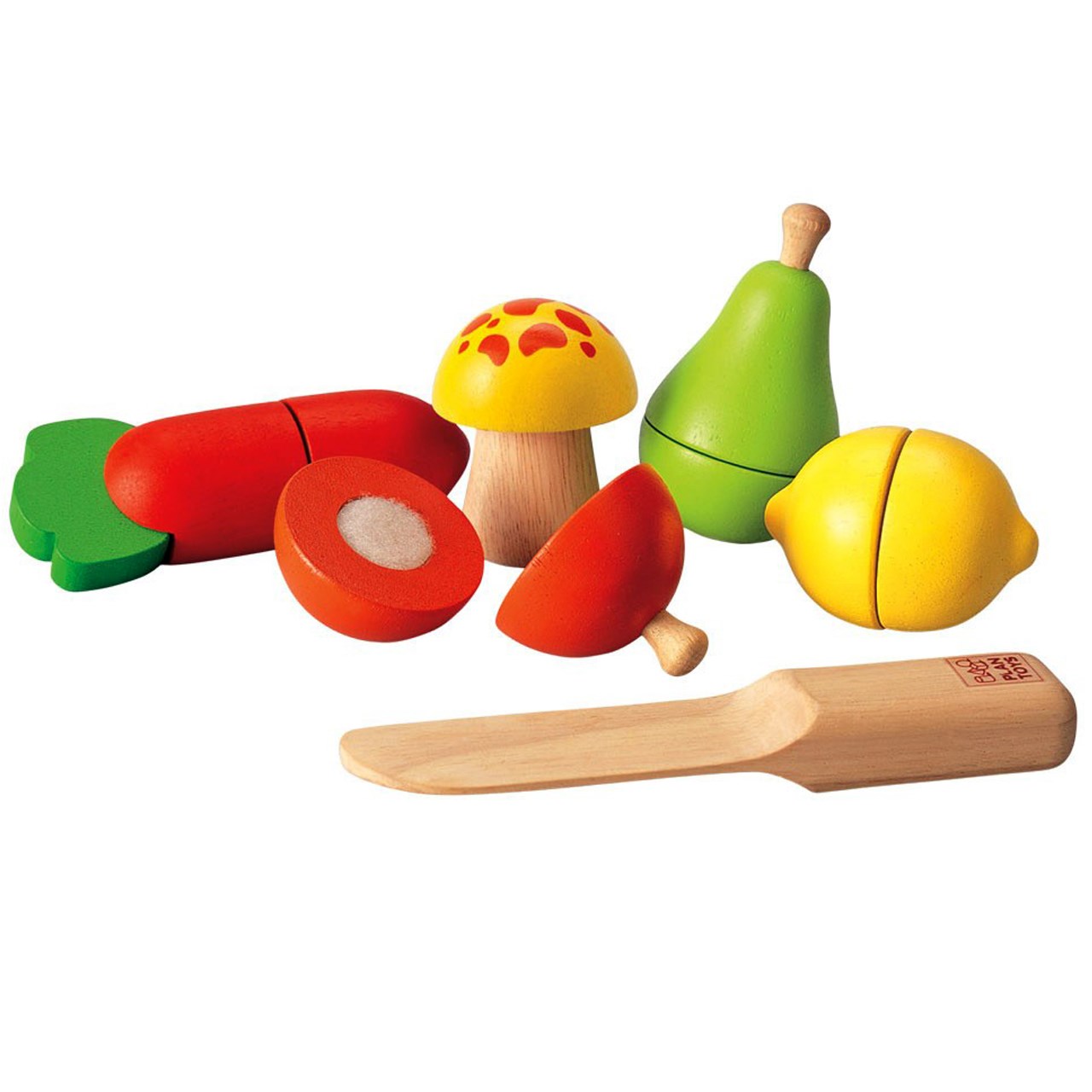 اسباب بازی پلن تویز مدل Fruit And Vegetable Play Set