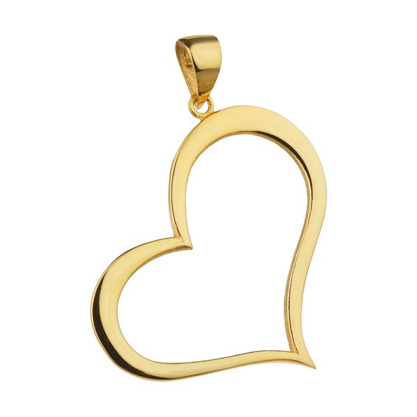 آویز گردنبند طلا 18 عیار زنانه مایا ماهک مدل MM1439 طرح قلب