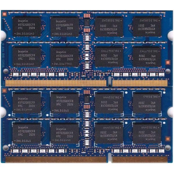 رم لپ تاپ DDR3L دو کاناله 1333 مگاهرتز CL11 هاینیکس مدل HMT351S6C ظرفیت 8 گیگابایت