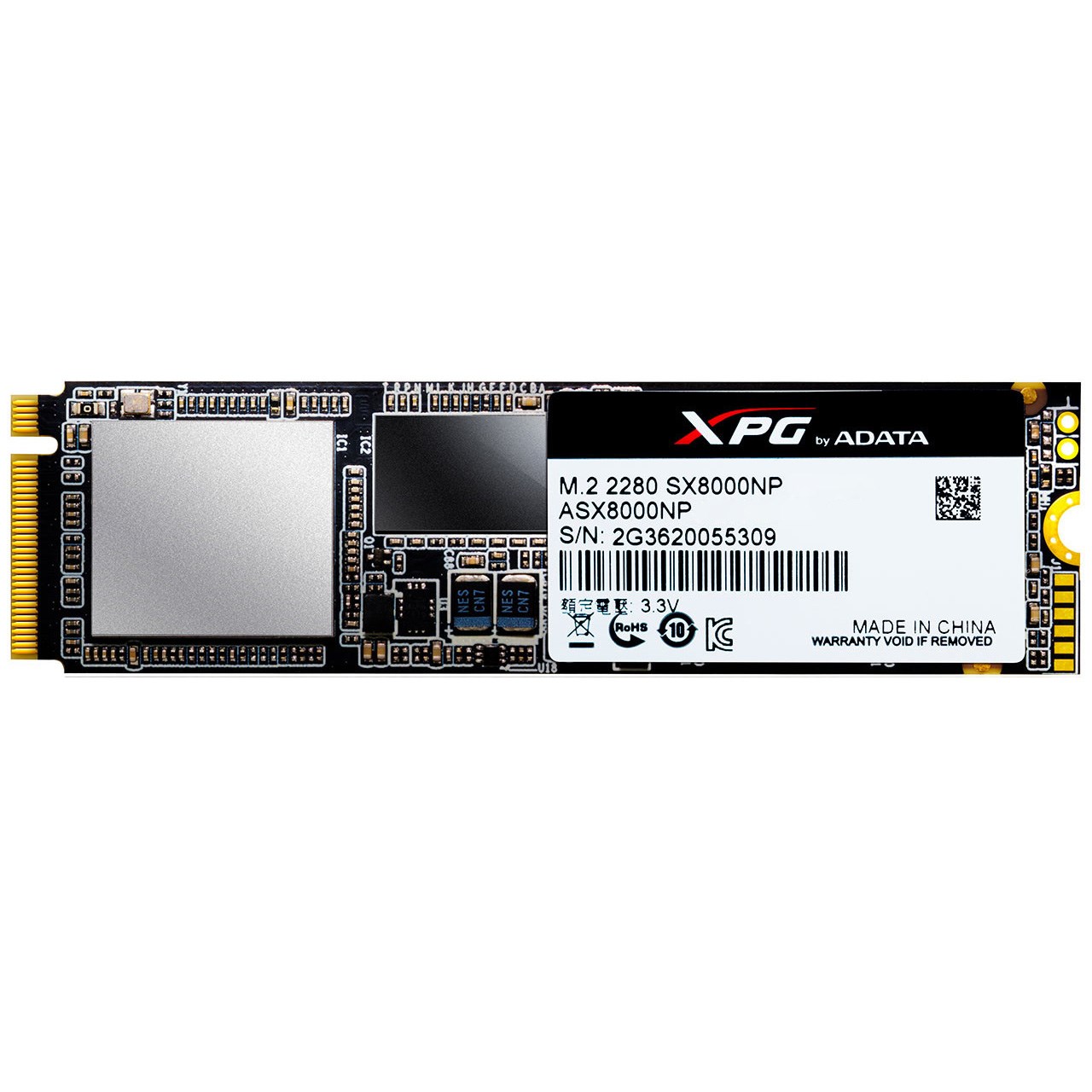 حافظه SSD ای دیتا مدل SX8000NP-128GM-C ظرفیت 128 گیگابایت