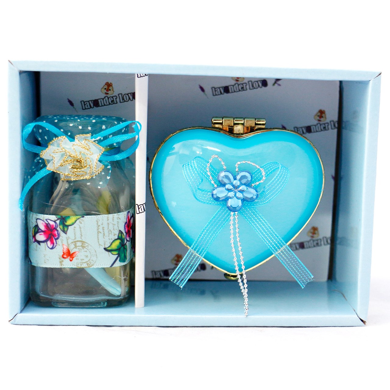 جعبه جواهرات به همراه شیشه عشق ایرسا مدل Gift Box-7