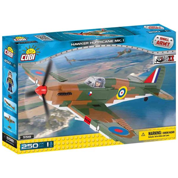 لگو کوبی مدل Lego smallarmy Hawker Hurricane MK.I