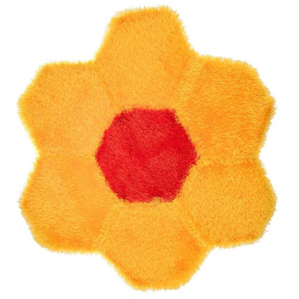 پادری بافتنی داتیس مدل گل زرد