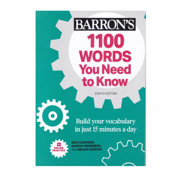 کتاب  Barrons 1100 Words You Need to know 8th Edition اثر Rich Carriero انتشارات الوندپویان