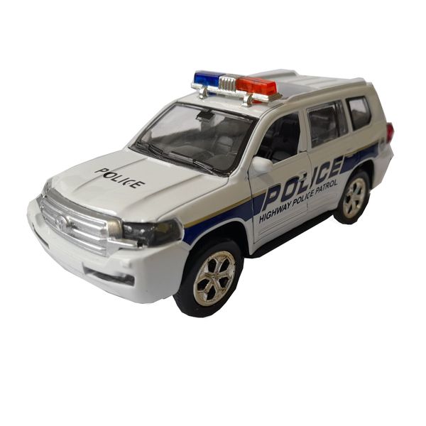 ماشین بازی مدل تویوتا لندکروز پلیس