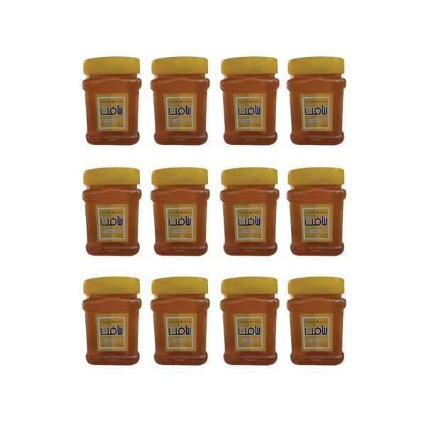 عسل بهارنارنج بنافت -500 گرم بسته 12 عددی
