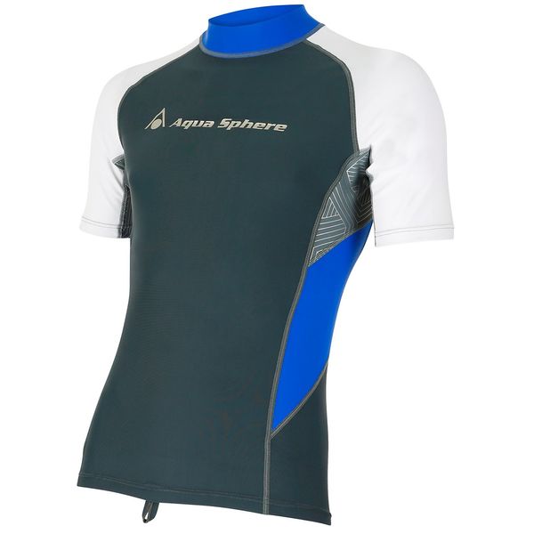 لباس شنای آکوا اسفیر مدل Blaze Dark Grey Blue ضد UV