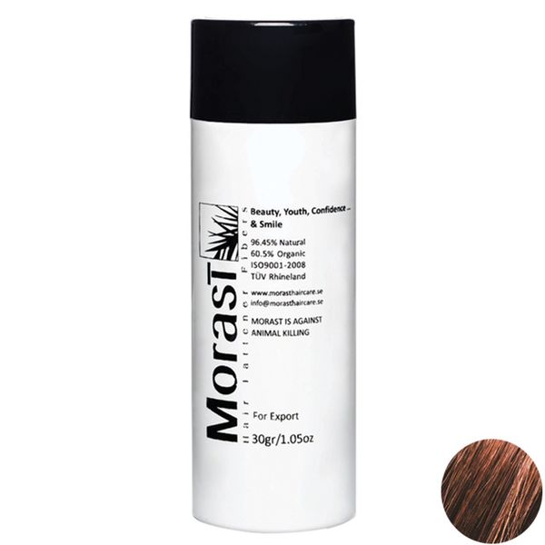 پودر پرپشت کننده مو مورست مدل Mocha وزن 30 گرم رنگ قهوه ای