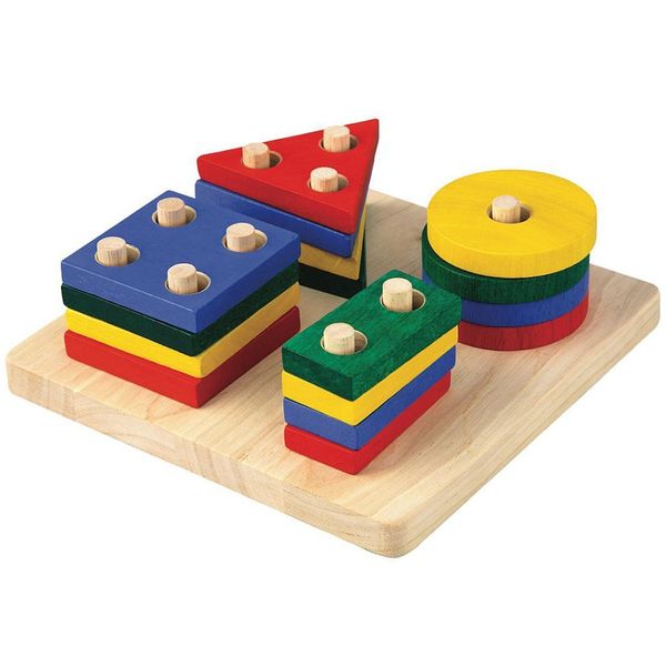 بازی آموزشی پلن تویز مدل Geometric Sorting Board