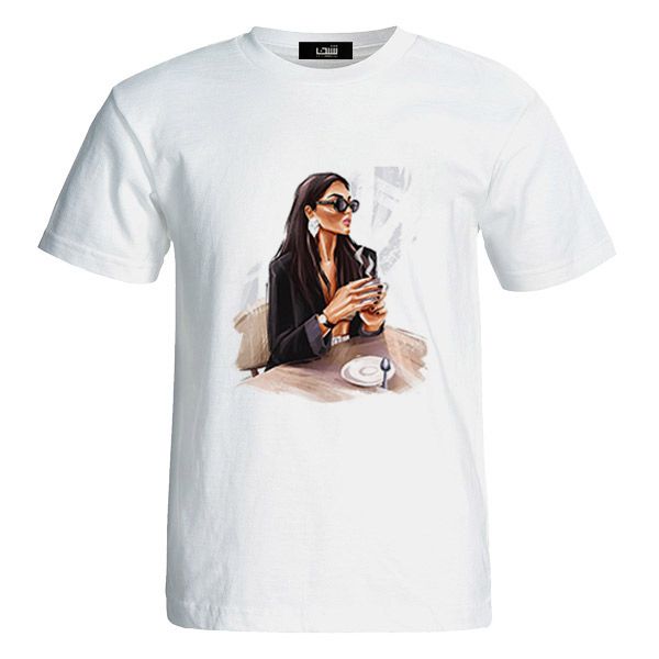 تی شرت آستین کوتاه زنانه شین دیزاین کد 26138