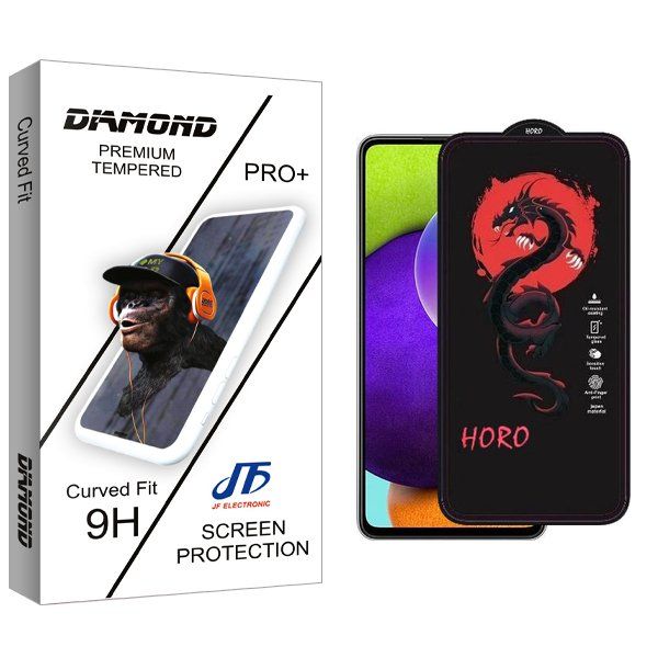 محافظ صفحه نمایش جی اف مدل Diamond Horo مناسب برای گوشی موبایل سامسونگ galaxy a52