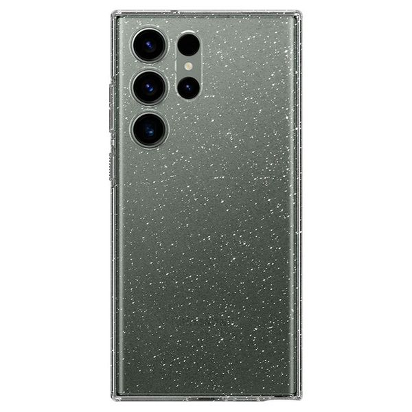کاور اسپیگن مدل Liquid Crystal Glitter مناسب برای گوشی موبایل سامسونگ Galaxy S23 Ultra