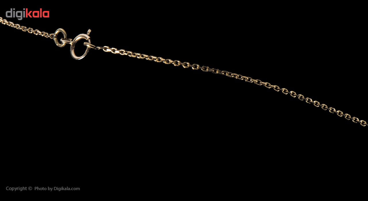 گردنبند طلا 18 عیار زنانه ماهک مدل MM0475
