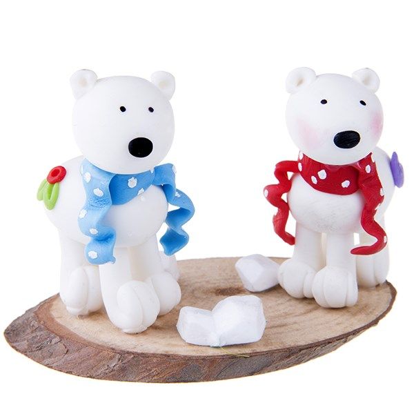 عروسک تزئینی خرس قطبی Ice Toys