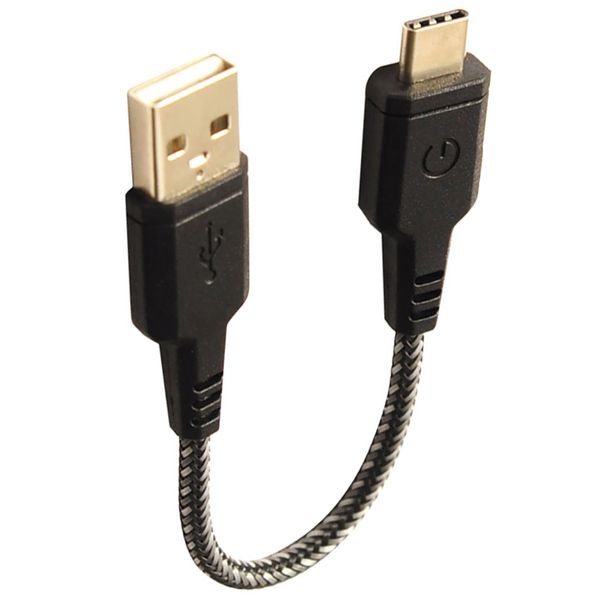 کابل تبدیل USB به USB-C انرجیا مدل Nylotough طول 0.16 متر