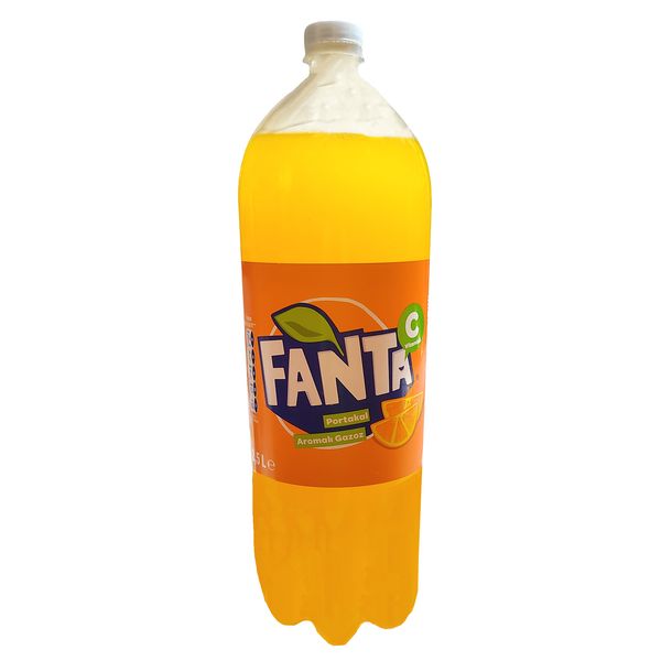 نوشابه پرتقالی فانتا - 2.5 لیتر