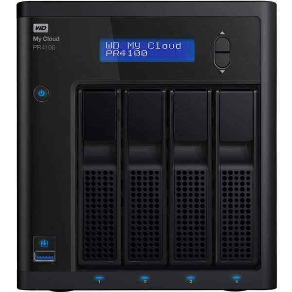 ذخیره ساز تحت شبکه وسترن دیجیتال مدل My Cloud Pro PR4100 ظرفیت 24 ترابایت