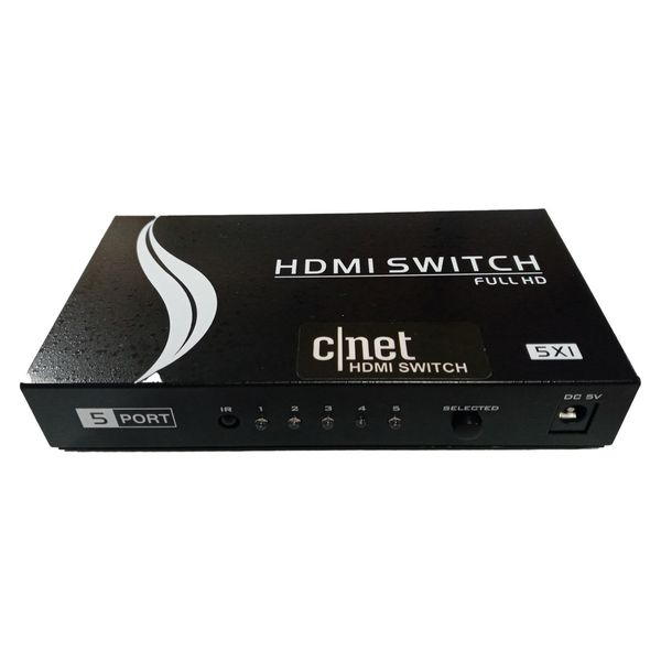سوئیچ 5 به 1 HDMI سی نت مدل C51
